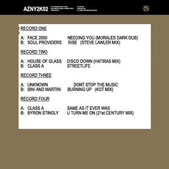 Various : Azuli 2001 Winter Sampler (4x12", Promo, Smplr)