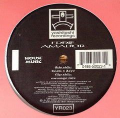 Eddie Amador : House Music (12", Ltd, RP, Pin)