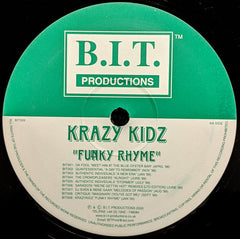 Krazy Kidz (2) : Funky Rhyme (12")