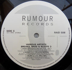 Various : Breaks, Bass & Bleeps 3 (2xLP, Comp)