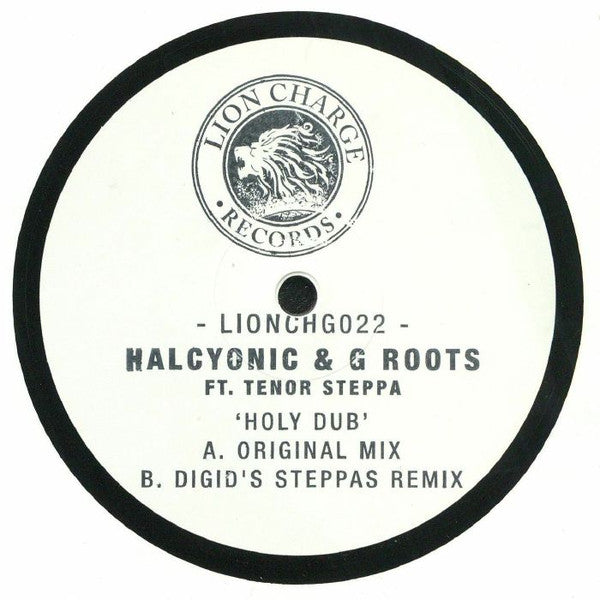Halcyonic & G Roots Ft. Tenor Steppa : Holy Dub (12", W/Lbl, Han)