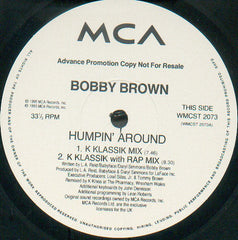 Bobby Brown : Humpin' Around (12", Promo)