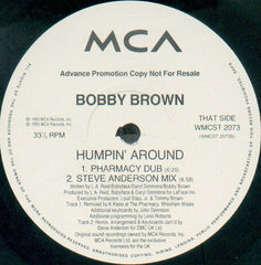 Bobby Brown : Humpin' Around (12", Promo)
