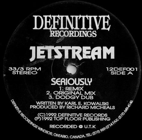 Jetstream : Seriously (12")