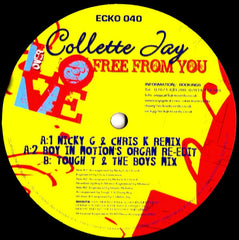 Collette Jay : Free From You (12")