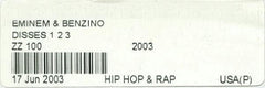 Eminem / Benzino : Disses (12", Unofficial)