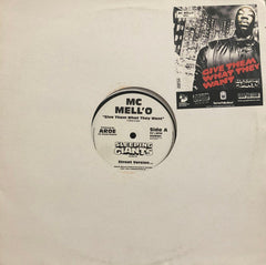 MC Mell'O' : Give Them What They Want (12", Promo)