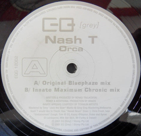 Nash T : Orca (12")