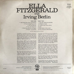 Ella Fitzgerald Sings  Irving Berlin : "Cheek To Cheek" And Other Irving Berlin Favourites (LP, RE, Abr)