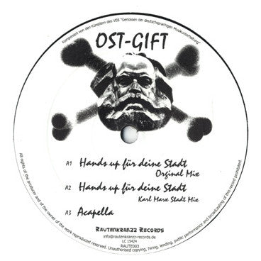 Ost-Gift : Hands Up Für Deine Stadt (12", S/Sided)