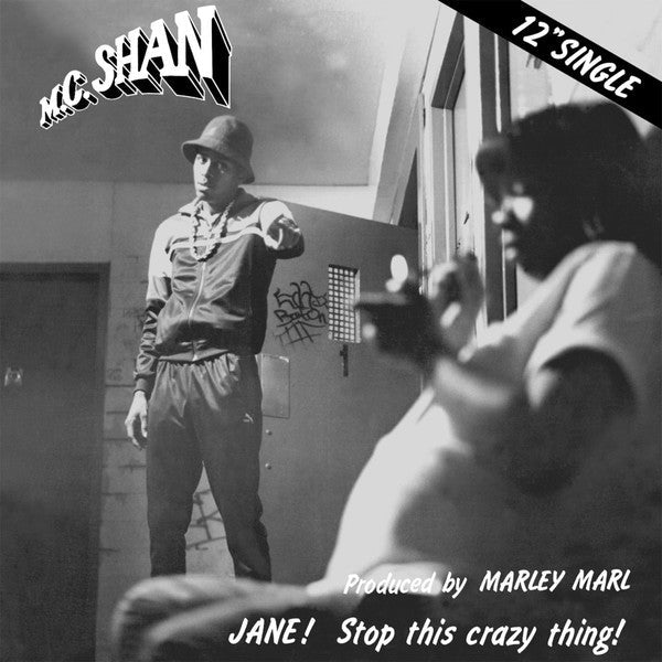 MC Shan : Jane, Stop This Crazy Thing / Cocaine (12", RP)