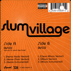 Slum Village : Disco (12", Single)