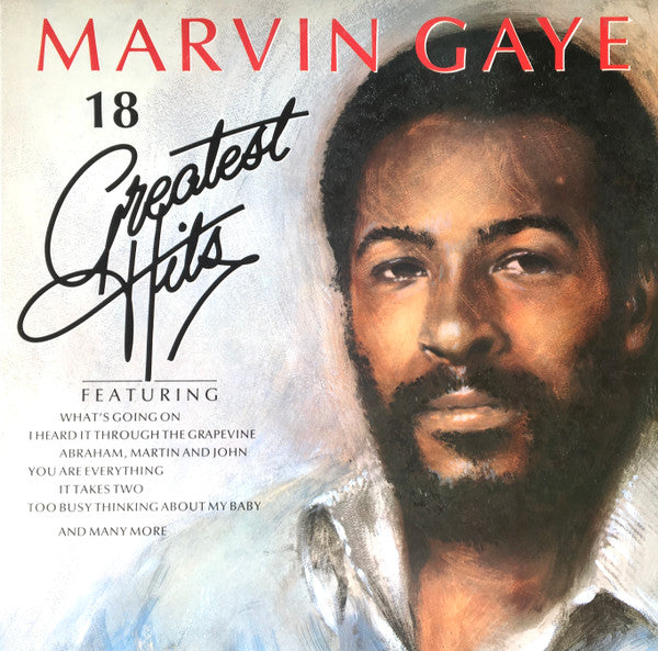 Marvin Gaye : 18 Greatest Hits (LP, Comp)
