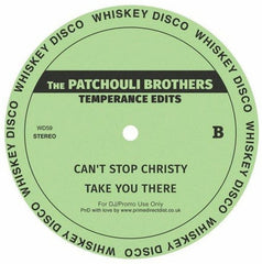 The Patchouli Brothers : Temperance Edits (12", Promo)