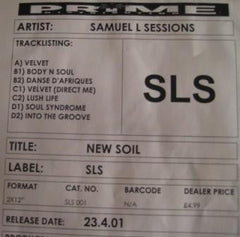 Samuel L Session : New Soil (2x12", Promo, W/Lbl)