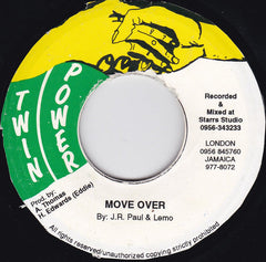 J.R. Paul & Lemo / Briggie Major : Move Over / Mi Warn Yu (7", Single)