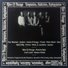 Rites Of Passage : Temptation, Addiction, Asphyxiation (12", EP, Unofficial)