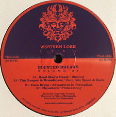 Various : Blunted Breaks Vol​ume 01 (3x12", Comp)