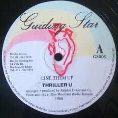 Thriller U / Tuffest : Line Them Up / Wonder Sometimes (12")