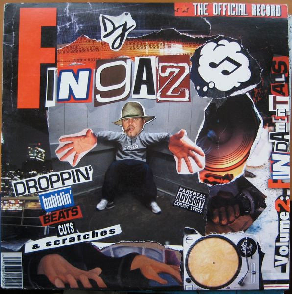 DJ Fingaz : Fundamentals Vol. 2 - Droppin´ Bubblin´ Beats, Cuts & Scratches (LP)