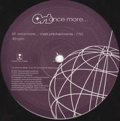 The Orb : Once More... (12", Single, Promo, Blu)