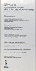 Notenshun* : Lyrical Flight / Move A Little Closer (12")