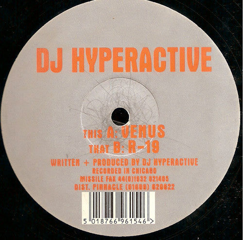 DJ Hyperactive : Venus (12")