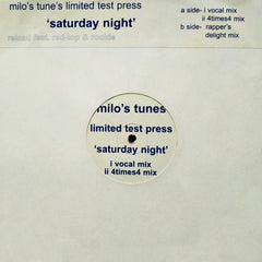 Reload (21) Feat. Red-Top & MC Rookie : Saturday Night (12", Ltd, TP)