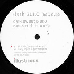Dark Suite : Dark Sweet Piano (Weekend Remixes) (12", Promo)