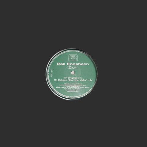 Pat Foosheen : Zion (12")
