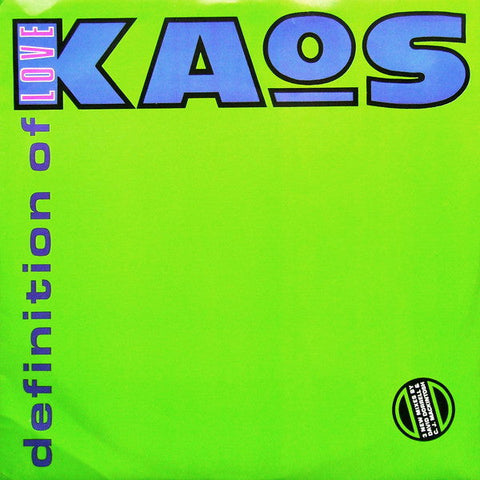 Kaos : Definition Of Love (12")