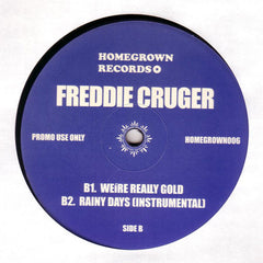 Freddie Cruger : Rainy Days (12", Promo)