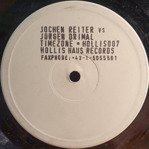Jochen Reiter vs. Jürgen Drimal : Timezone (12", W/Lbl)