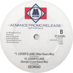 Georgio (2) : Lover's Lane (12", Promo)