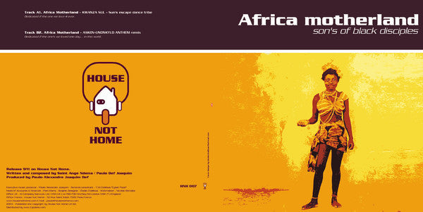 Son's Of Black Disciples : Africa Motherland (12")