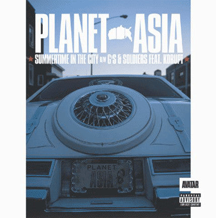 Planet Asia : Summertime In The City / G's & Soldiers (12")