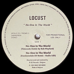 Locust : No-One In The World (12", Promo)