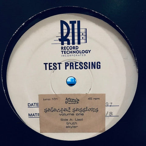 Jaz / Chris Jackson : Selected Sessions Vol. 1 (12", TP)