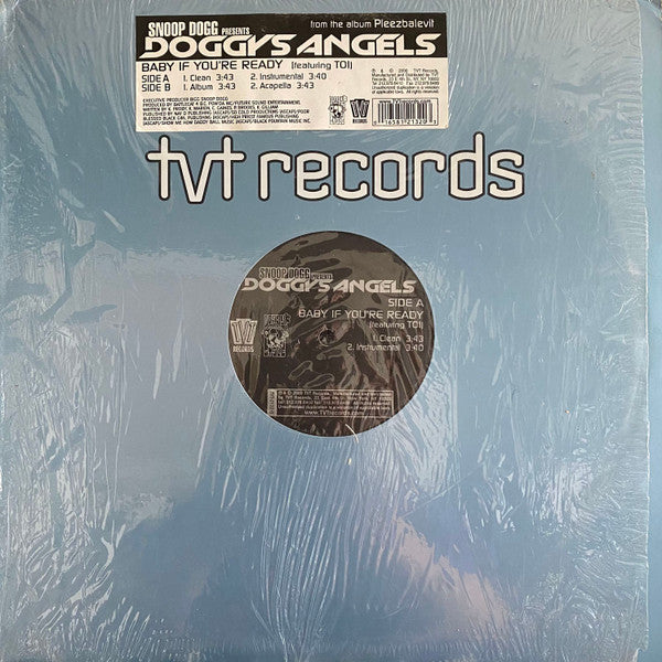 Snoop Dogg Presents Doggy's Angels : Baby If You're Ready (12")