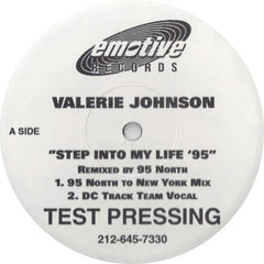 Valerie Johnson : Step Into My Life '95 (12", TP)