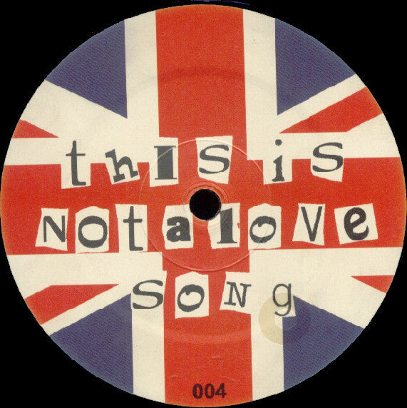 Love 80's : This Is Not A Love Song (12", S/Sided, Unofficial)
