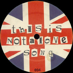 Love 80's : This Is Not A Love Song (12", S/Sided, Unofficial)