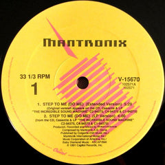 Mantronix : Step To Me [Do Me] (12", Single)