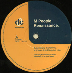 M People : Renaissance (12", Single)