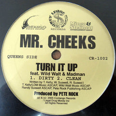 Mr. Cheeks : Turn It Up / All I Know (12")