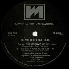 Orchestra JB : On A Love Groove (12")