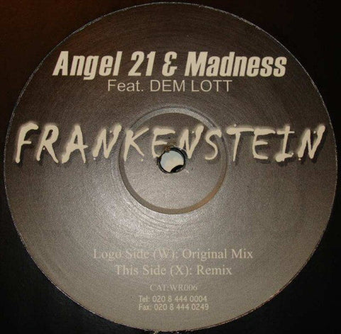 Angel 21 & DJ Maddness Feat. Dem Lott : Frankenstein (12")