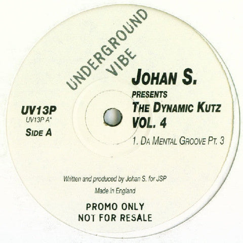 Johan S. Presents The Dynamic Kutz : Vol. 4 (2x12", Ltd, Promo)