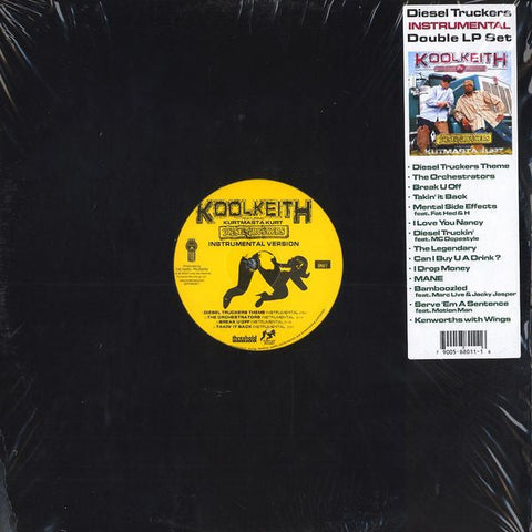 Kool Keith Featuring Kut Masta Kurt : Diesel Truckers (Instrumentals) (2xLP)