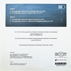 Victor Masi & Tiziano Borghi : Everybody Loves U (12")